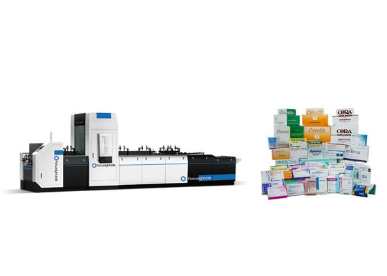 آلة فحص الكرتون الدوائية المسطحة لكشف عيوب الطباعة