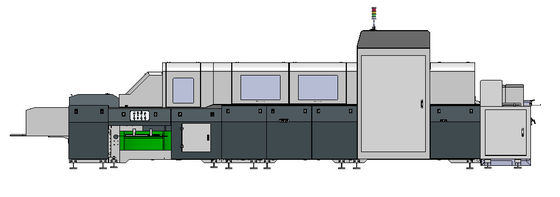 آلة فحص جودة الطباعة عالية السرعة 250m / Min لصندوق تغليف الويسكي